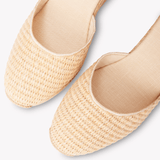 Women's Marseille Wedge Espadrille | Raffia | Natural Undyed - Womens Espadrilles - Natural Undyed - Soludos - 