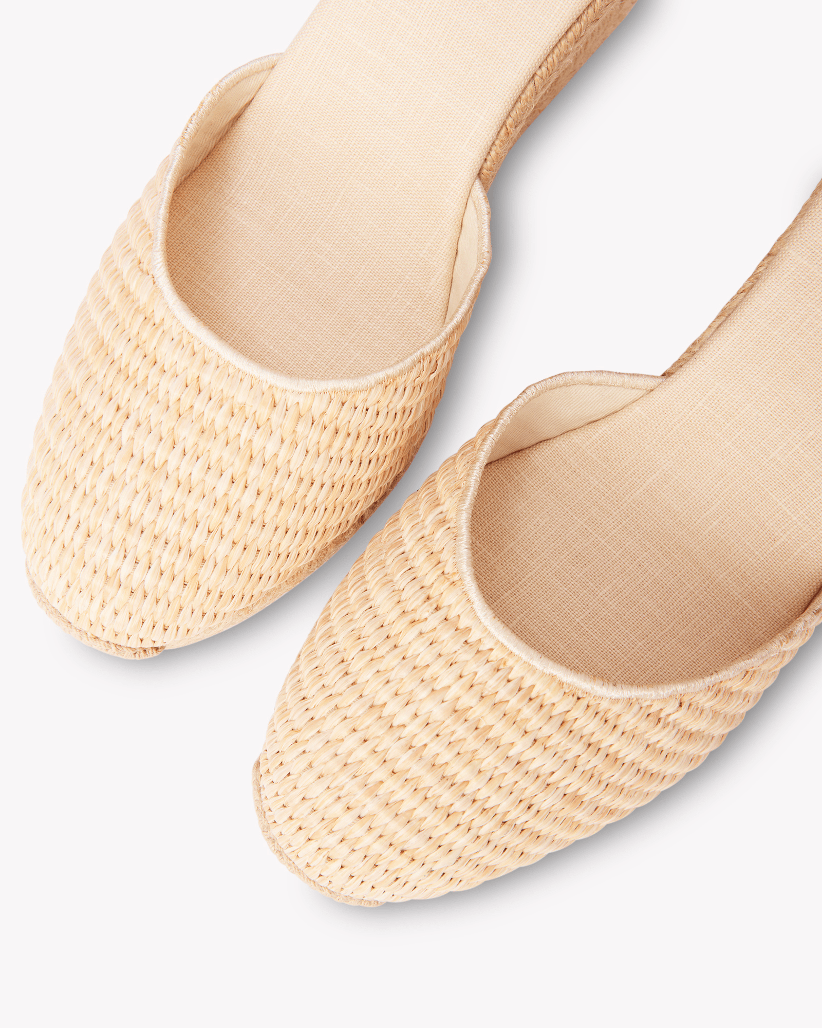 Women's Marseille Wedge Espadrille | Raffia | Natural Undyed - Womens Espadrilles - Natural Undyed - Soludos - 
