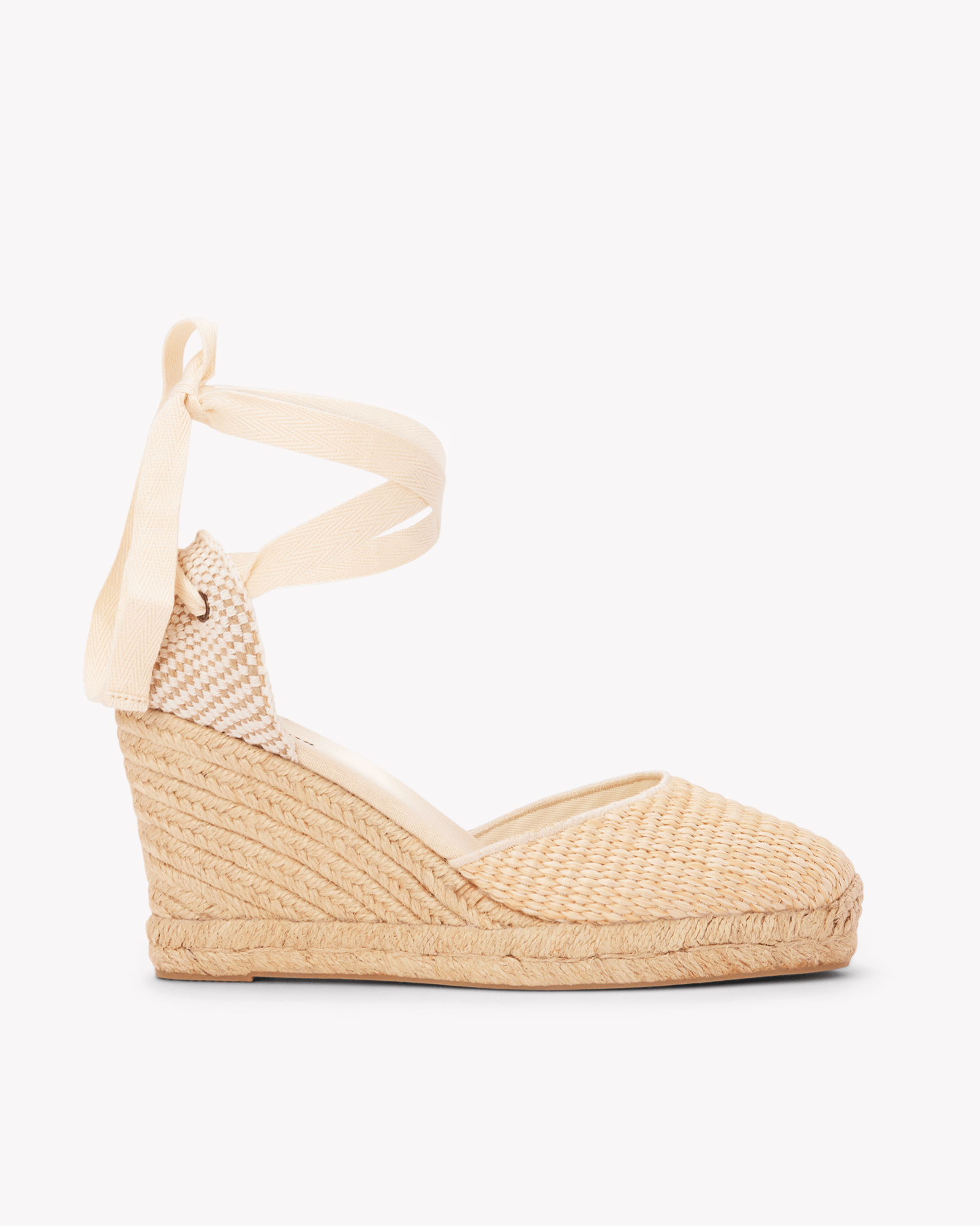 Women's Marseille Wedge Espadrille | Raffia | Natural Undyed - Womens Espadrilles - Natural Undyed - Soludos - 