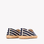 The Original Espadrille - Classic Stripes - Navy / Ivory - Women's - Women's Espadrilles - Navy / Ivory - Soludos - 