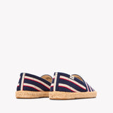 The Original Espadrille - Classic Stripes - Navy / Ivory / Red - Women's - Women's Espadrilles - Navy / Ivory / Red - Soludos - 