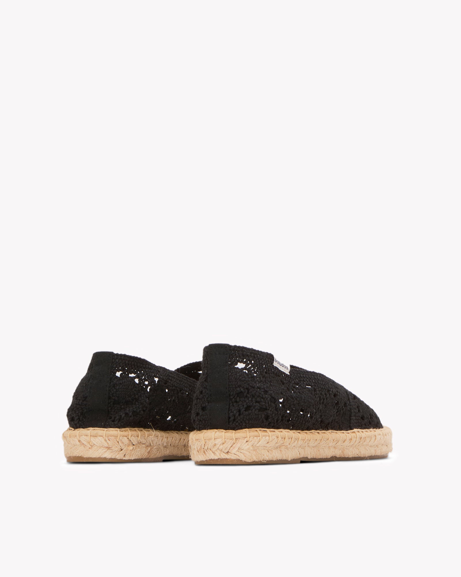 The Original Espadrille - Crochet - Noche Black - Women's