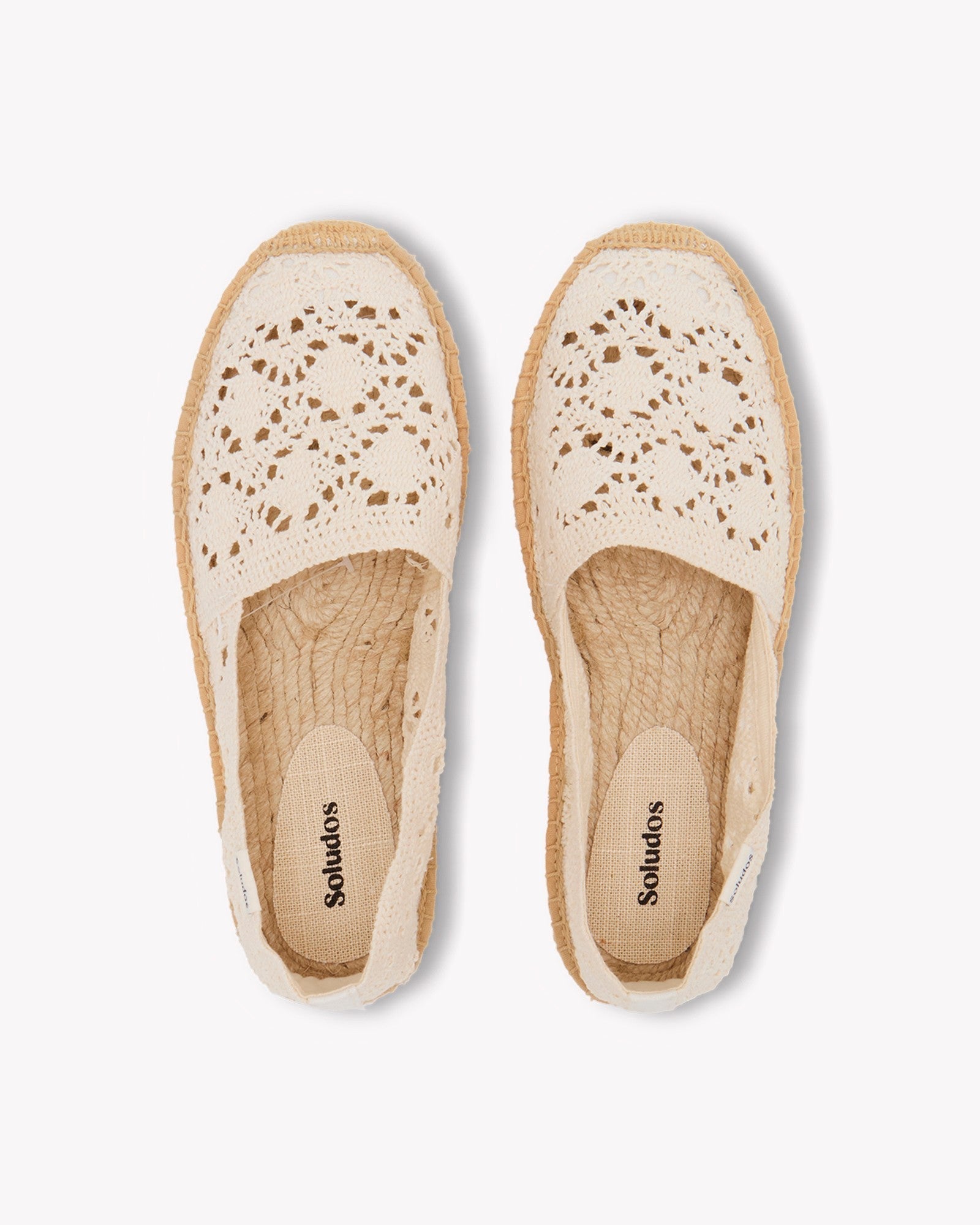 Women's Original Espadrille | Crochet | Natural Undyed - Women's Espadrilles - Natural Undyed - Soludos -