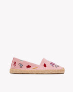 The Original Espadrille - Embroidery / France - Rosa Pink - Women's - Women's Espadrilles - Rosa Pink / France - Soludos - 