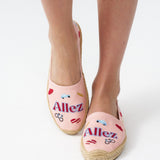 The Original Espadrille - Embroidery / France - Rosa Pink - Women's - Women's Espadrilles - Rosa Pink / France - Soludos - 
