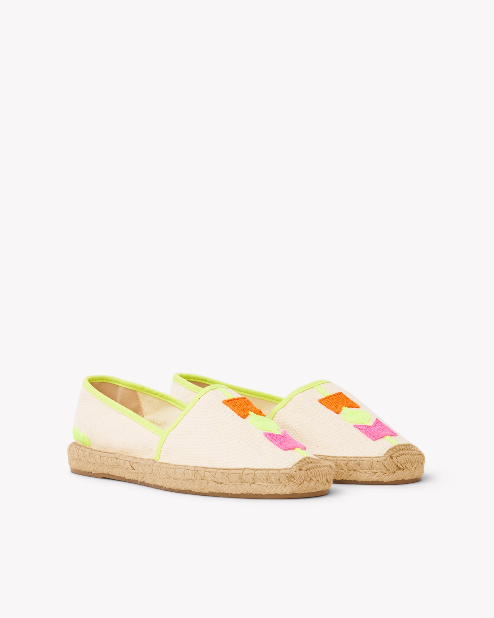 Women's Original Espadrille | Embroidery | Molyan Sunset - Natural Undyed - Women's Espadrilles - Natural Undyed - Molyan Sunset - Soludos - 