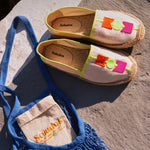 Women's Original Espadrille | Embroidery | Molyan Sunset - Natural Undyed - Women's Espadrilles - Natural Undyed - Molyan Sunset - Soludos - 