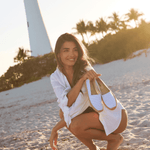 Women's Original Espadrille | Seersucker | Classic Blue - Womens Espadrilles - Classic Blue - Soludos - 