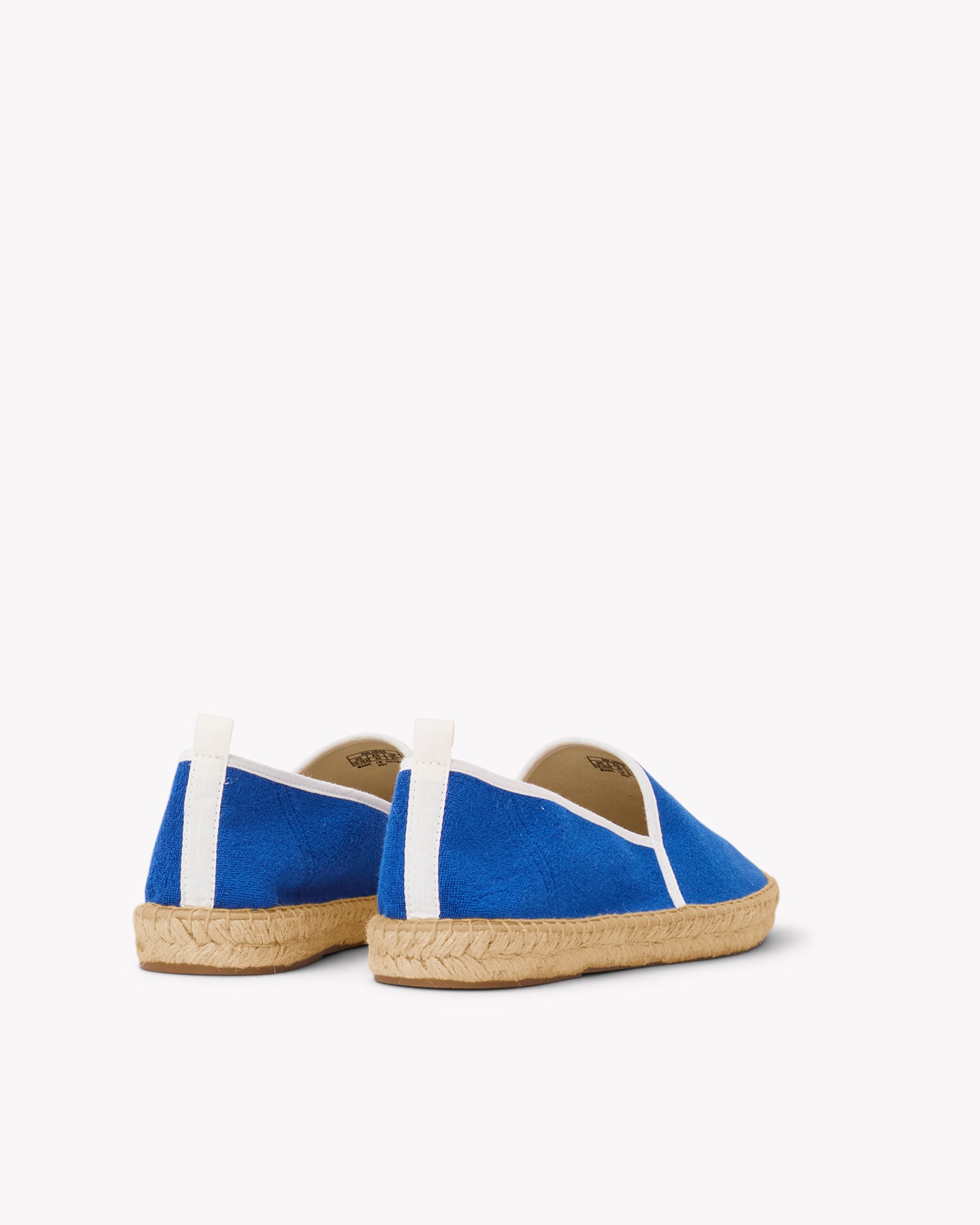Women's Original Espadrille | Terry | French Blue - White - Women's Espadrilles - French Blue - White - Soludos - 