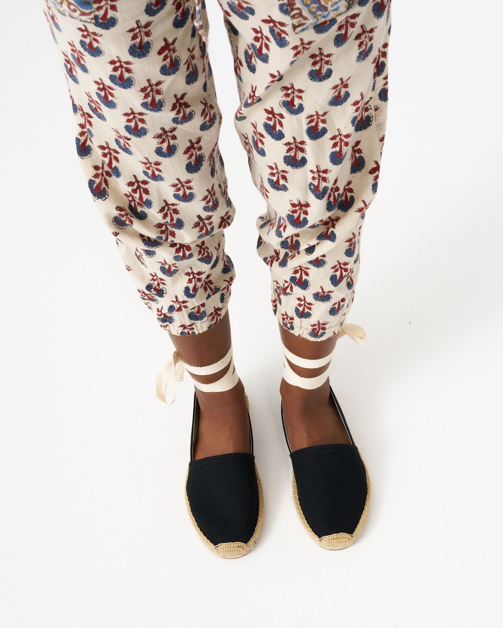 The Original Lace Up Espadrille - Noche Black - Women's - Women's Espadrilles - Noche Black - Soludos - 