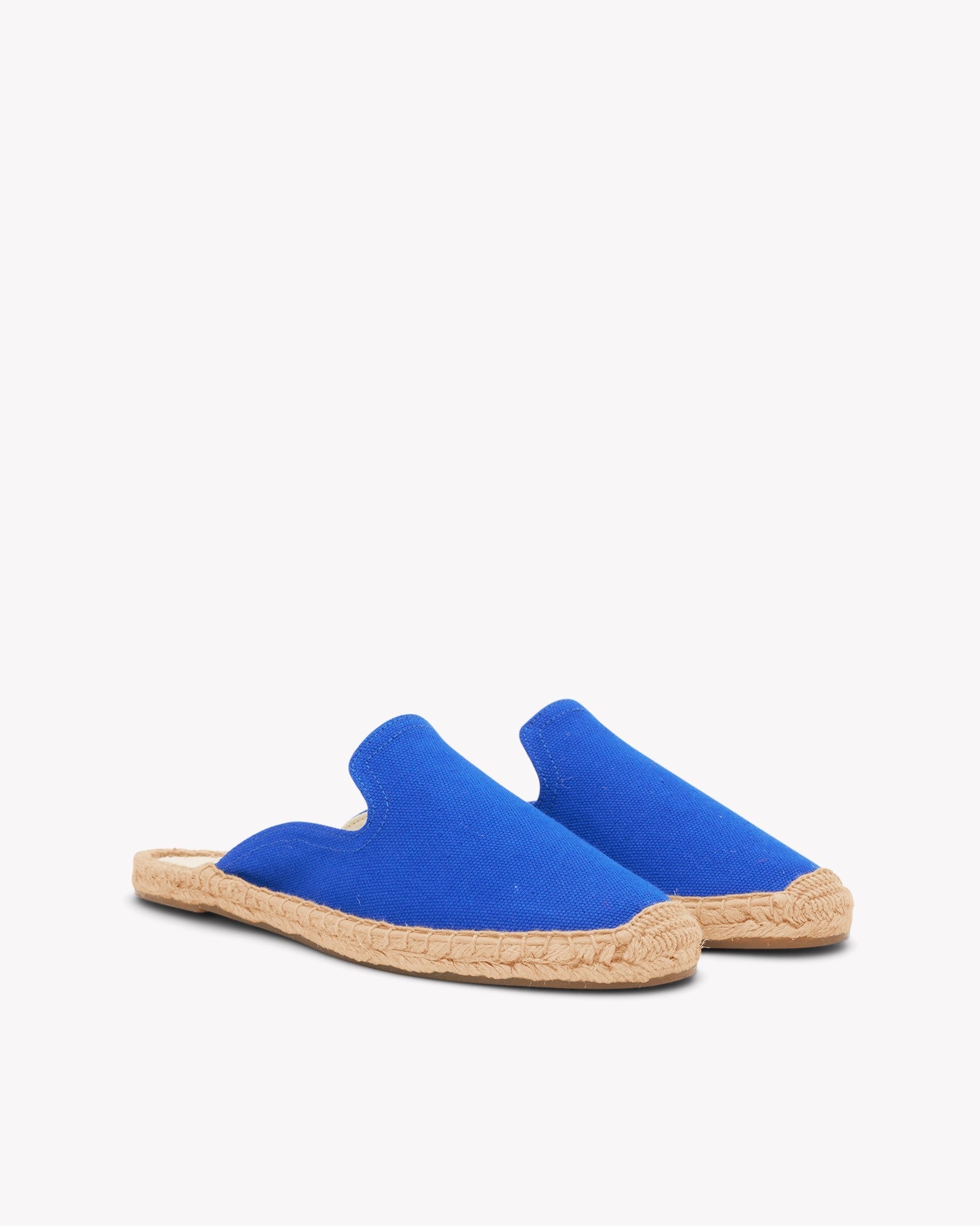 Womens_Espadrilles_The Dali Mule_Canvas Colors_French Blue - Women's Espadrilles - French Blue - Soludos - 