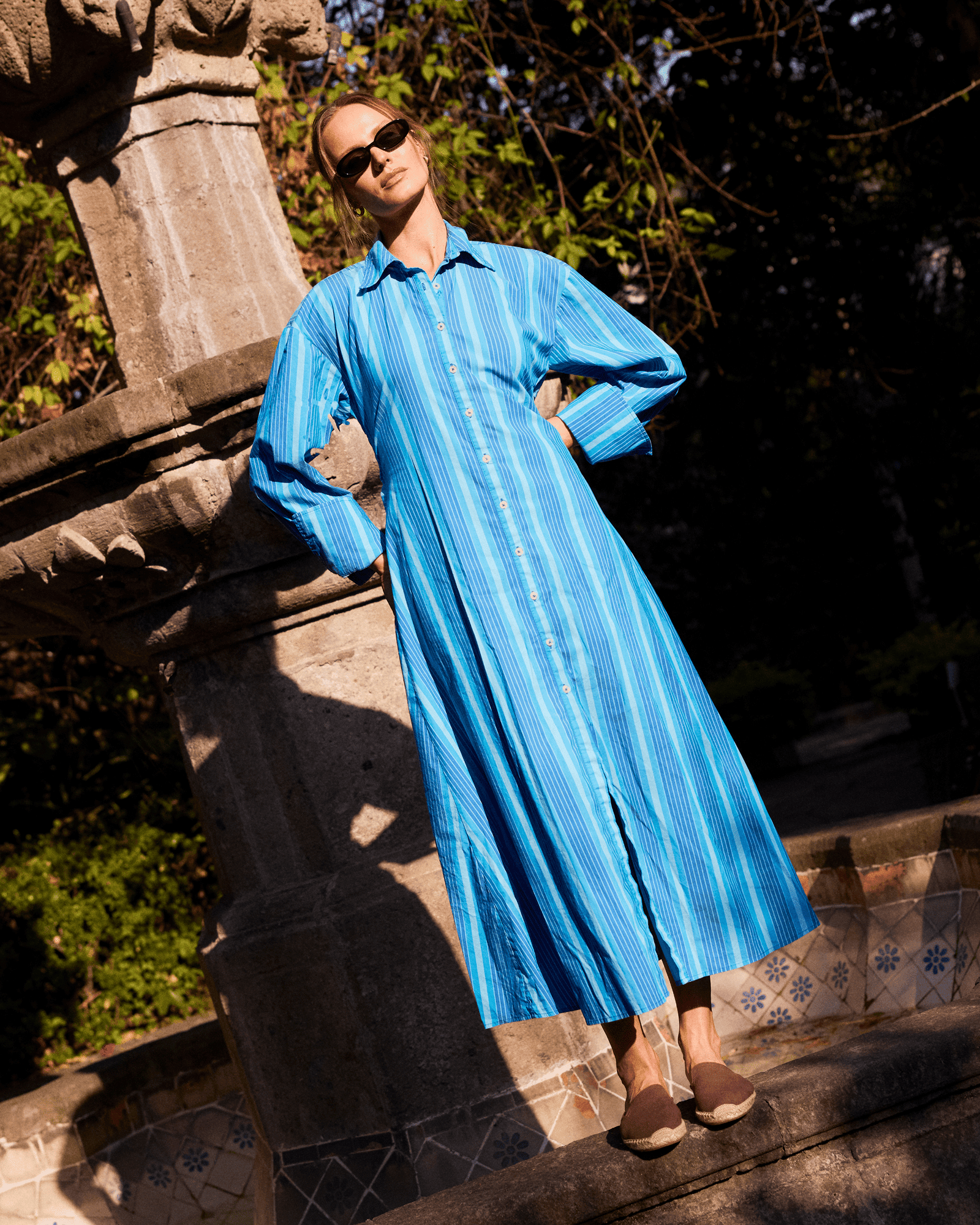 Women's Dali Mule Espadrille | Iberia Brown - Women's Espadrilles - Iberia Brown - Soludos - 