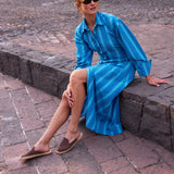 Women's Dali Mule Espadrille | Iberia Brown - Women's Espadrilles - Iberia Brown - Soludos - 