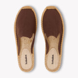 Women's Dali Mule Espadrille | Iberia Brown - Women's Espadrilles - Iberia Brown - Soludos - 