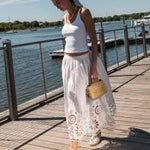 Women's Smoking Mule Espadrille | Embroidery | Stars & Stripes - Dolphin Blue - Women's Espadrilles - Stars & Stripes - Dolphin Blue - Soludos -
