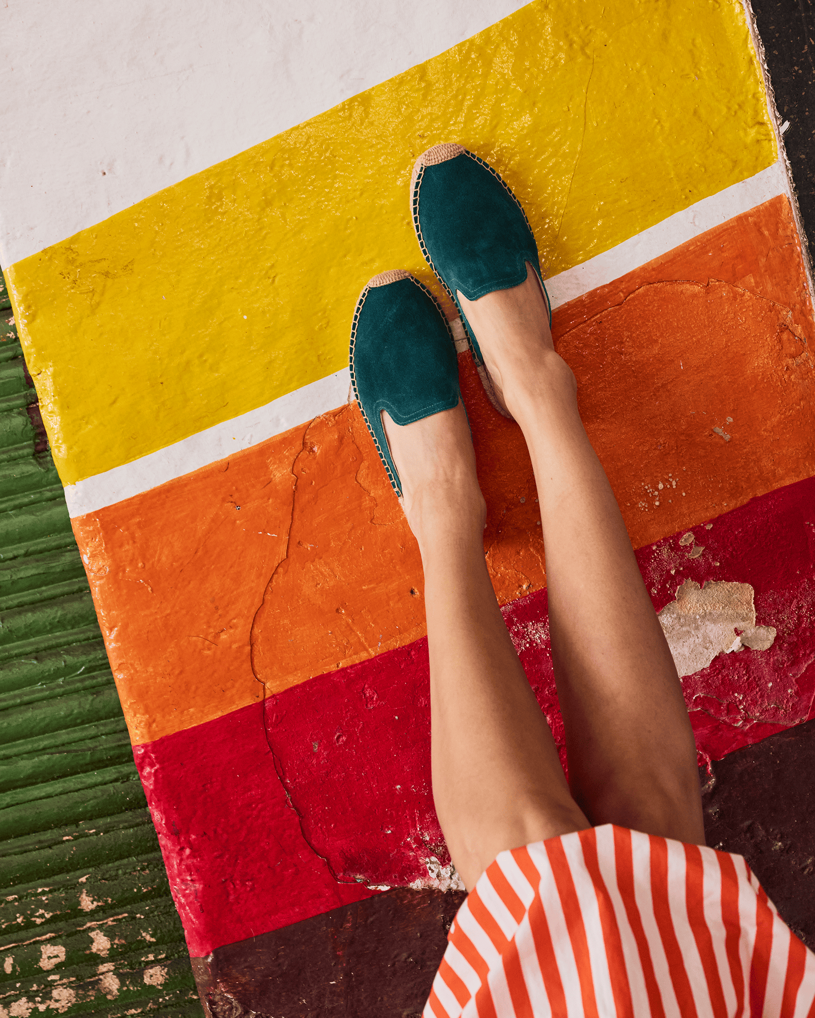 Women's Smoking Mule Espadrille | Suede | Transformative Teal - Women's Espadrilles - Transformative Teal - Soludos - 