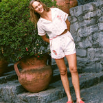 Women's Smoking Mule Espadrille | Suede | Lava Red - Women's Espadrilles - Lava Red - Soludos - 
