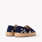 Women's Platform Smoking Espadrille | Embroidery | Wild Petals - Armada Blue - Womens Espadrilles - Wild Petals - Armada Blue - ET2C - 