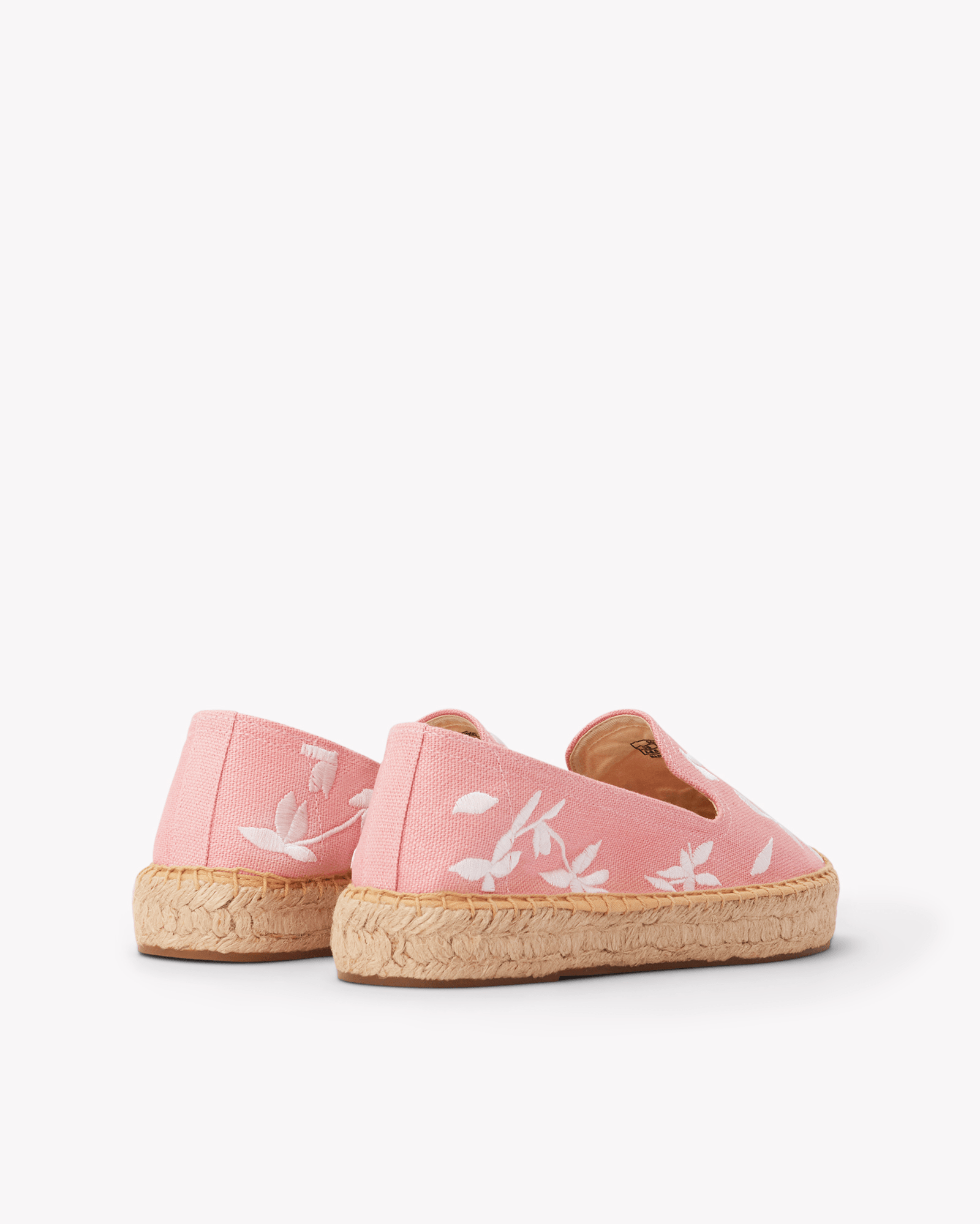 Women's Platform Smoking Espadrille | Embroidery | Wild Petals - Dusty Rose Pink - Womens Espadrilles - Wild Petals - Dusty Rose Pink - ET2C - 