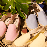 Women's Platform Smoking Espadrille | Woven Color | Dolphin Blue - Womens Espadrilles - Dolphin Blue - Soludos - 