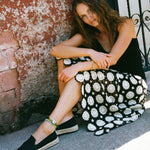 Women's Platform Smoking Espadrille | Woven Color | Noche Black - Women's Espadrilles - Noche Black - Soludos - 