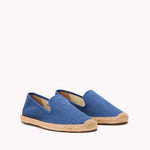 The Smoking Slipper - Tonal Piping - Tonal Blue - Women's - Women's Espadrilles - Tonal Blue - Soludos - 