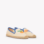 Women's Smoking Espadrille | Embroidery | Aperol - Natural Undyed - Women's Espadrilles - Aperol - Natural Undyed - Soludos - 