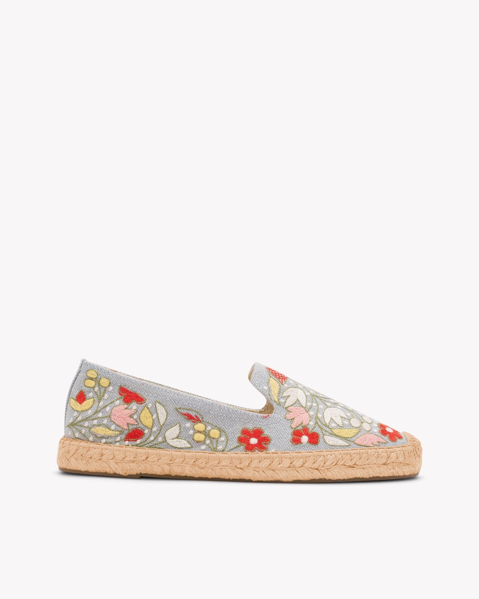Womens_Espadrilles_The Smoking_Embroidery_Dolphin Blue - Garden Flowers - Women's Espadrilles - Dolphin Blue - Garden Flowers - Soludos - 