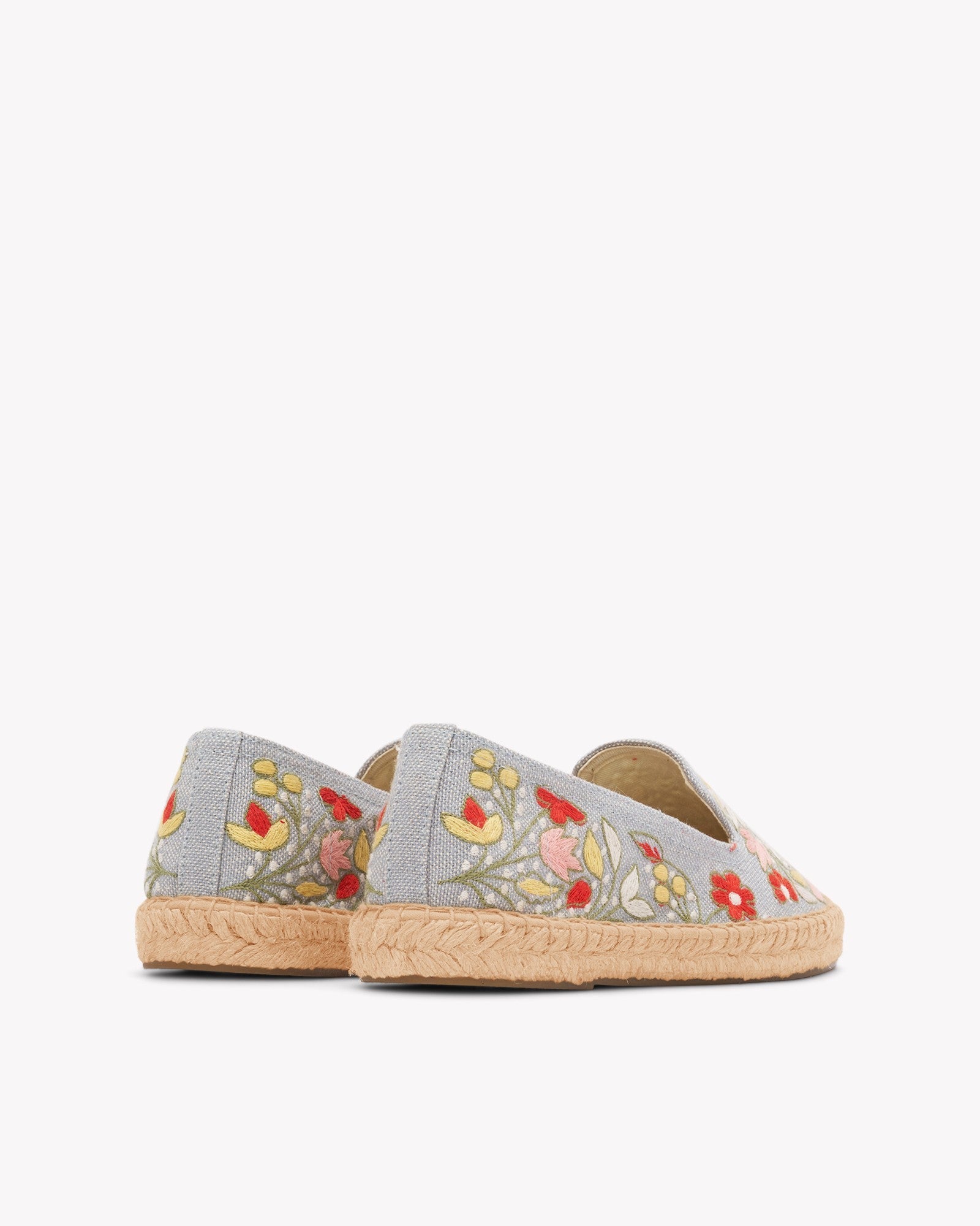 Womens_Espadrilles_The Smoking_Embroidery_Dolphin Blue - Garden Flowers - Women's Espadrilles - Dolphin Blue - Garden Flowers - Soludos - 