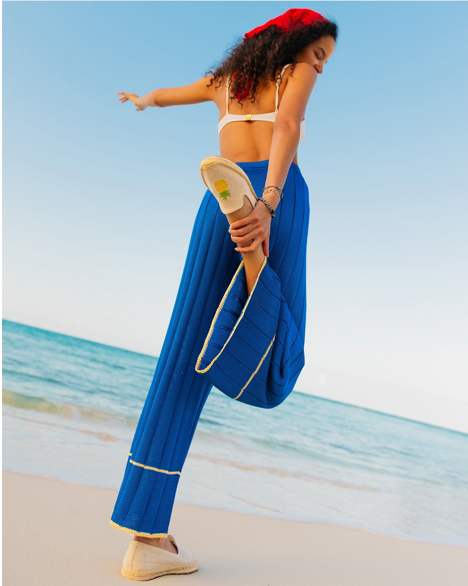 Womens_Espadrilles_The Smoking_Embroidery_Natural Undyed - Pineapple - Women's Espadrilles - Natural Undyed - Pineapple - Soludos - 