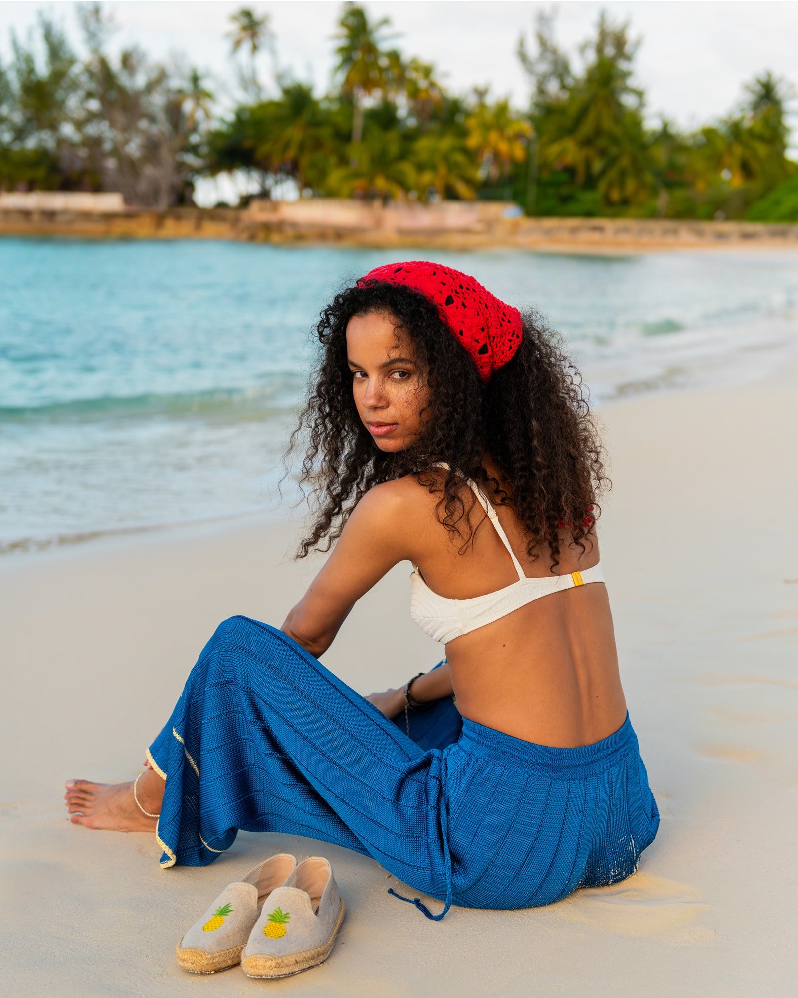 Womens_Espadrilles_The Smoking_Embroidery_Natural Undyed - Pineapple - Women's Espadrilles - Natural Undyed - Pineapple - Soludos - 