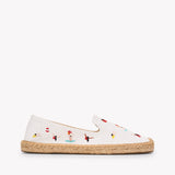 Women's Smoking Espadrille | Embroidery | Swimmers - Oasis White - Women's Espadrilles - Swimmers - Oasis White - Soludos -