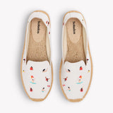 Women's Smoking Espadrille | Embroidery | Swimmers - Oasis White - Women's Espadrilles - Swimmers - Oasis White - Soludos -