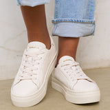 The Ibiza Platform - Classic - Oasis White - Women's - Women's Sneakers - Oasis White - Soludos - 