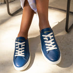 The Original Ibiza - Classic - Marine Blue - Women's - Women's Sneakers - Marine Blue - Soludos - 