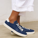 The Original Ibiza - Classic - Marine Blue - Women's - Women's Sneakers - Marine Blue - Soludos - 