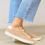 The Original Ibiza - Suede - Champagne Pink - Women's - Women's Sneakers - Champagne Pink - Soludos - 
