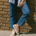 The Original Ibiza - Suede - Champagne Pink - Women's - Women's Sneakers - Champagne Pink - Soludos - 