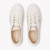 Women's Ibiza Classic Sneaker | Embroidery | Draper Blue Florals - Oasis White - Womens Espadrilles - Draper Blue Florals - Oasis White - Soludos - 