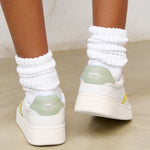 The Roma - Classic - White / Pastels - Women's - Women's Sneakers - White / Pastels - Soludos - 