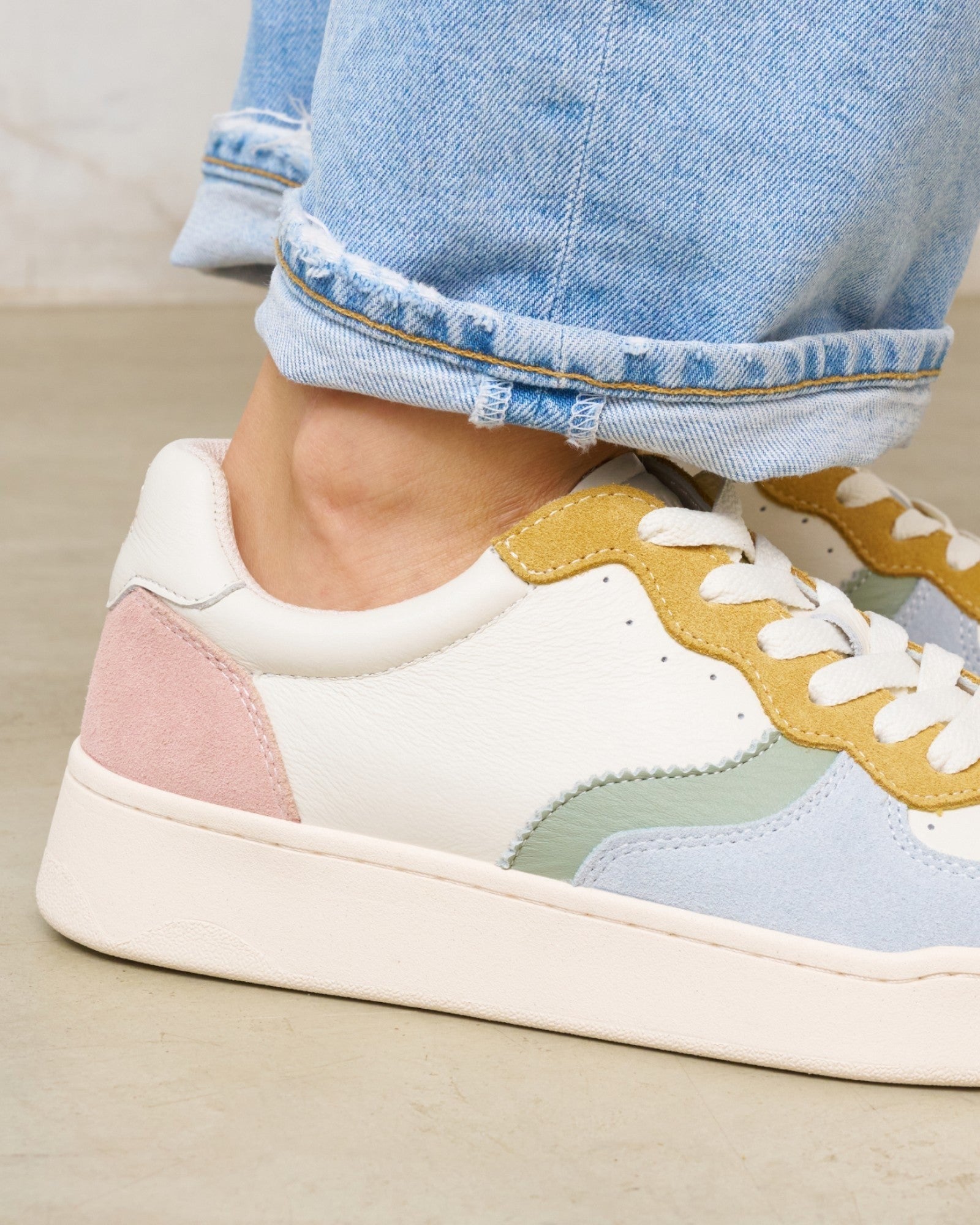 The Roma - Classic - Sunrise Cloud - Women's - Women's Sneakers - Sunrise Cloud - Soludos - 