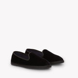 Women's Venetian Flat | Velvet | Midnight Black - Women's Espadrilles - Midnight Black - Soludos - 