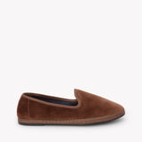 Women's Venetian Flat | Velvet | Mustard Brown - Women's Espadrilles - Mustard Brown - Soludos - 