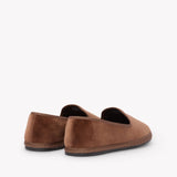 Women's Venetian Flat | Velvet | Mustard Brown - Women's Espadrilles - Mustard Brown - Soludos - 