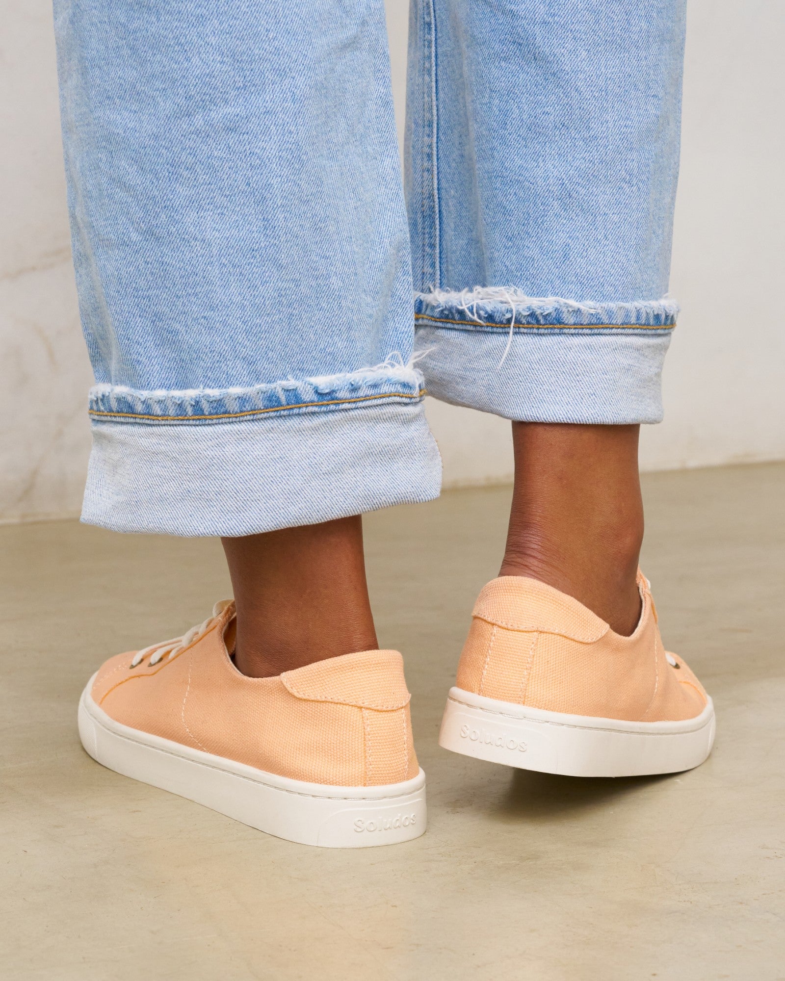 The Original Ibiza - Canvas - Peach Fuzz Orange - Women's