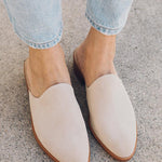 The Venetian Mule - Suede - Sand - Women's - Women - Sand - Soludos -